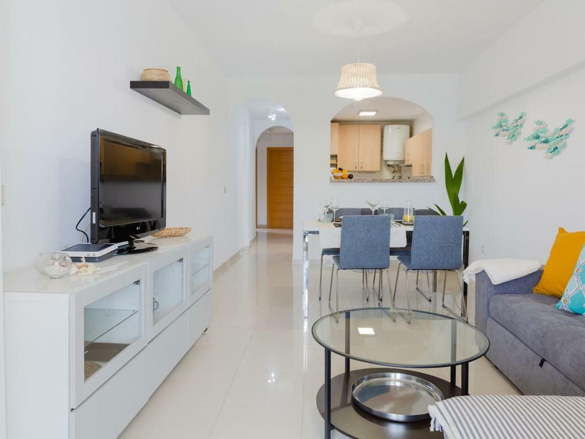 La Marina Ii, Luminoso Apartamento Junto A La Playa Torre de Benagalbon Luaran gambar